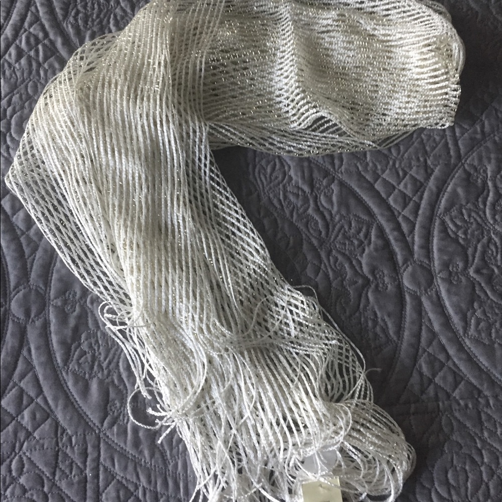LUREX NET SCARF - Picture 4 of 5